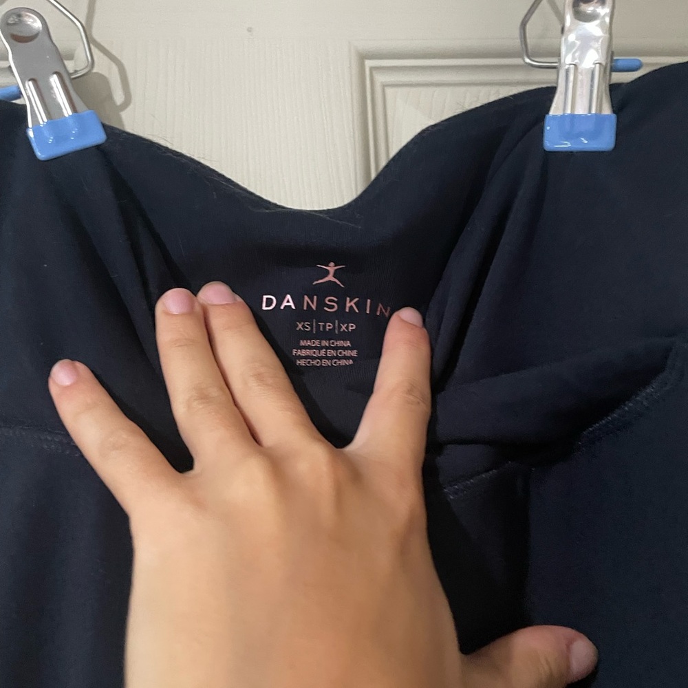 Danskin Dark Blue Activewear Flare leggings